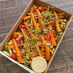 Gourmet Salad Boxes - Carrot & Haloumi Salad (Small)